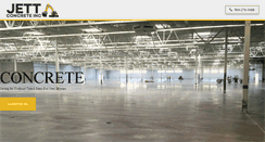 Desktop Screenshot of jettconcrete.com